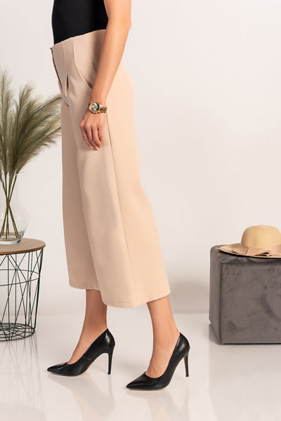 Elegant 7/8 pants Navolata, beige