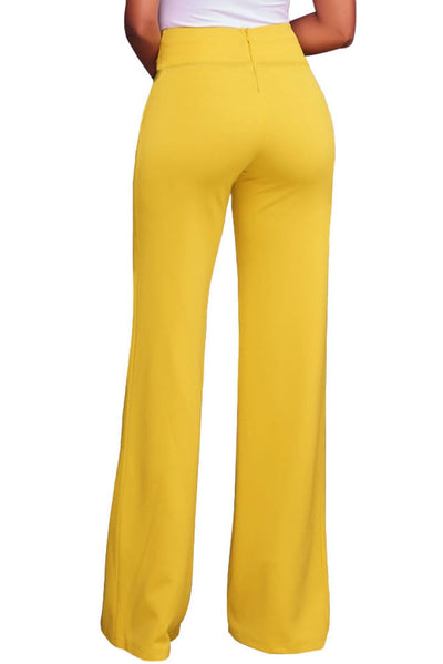 PANTS EMANUELA - YELLOW