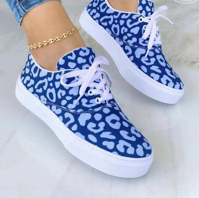 2022 Fashion Graffiti Women Sneakers Trainers Shoes