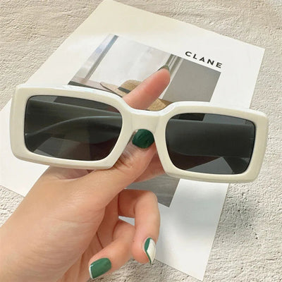 Women Small Rectangle Outdoor Travel Sunglasses