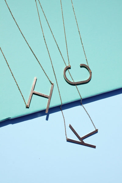 Monogram Collection Initial Necklace