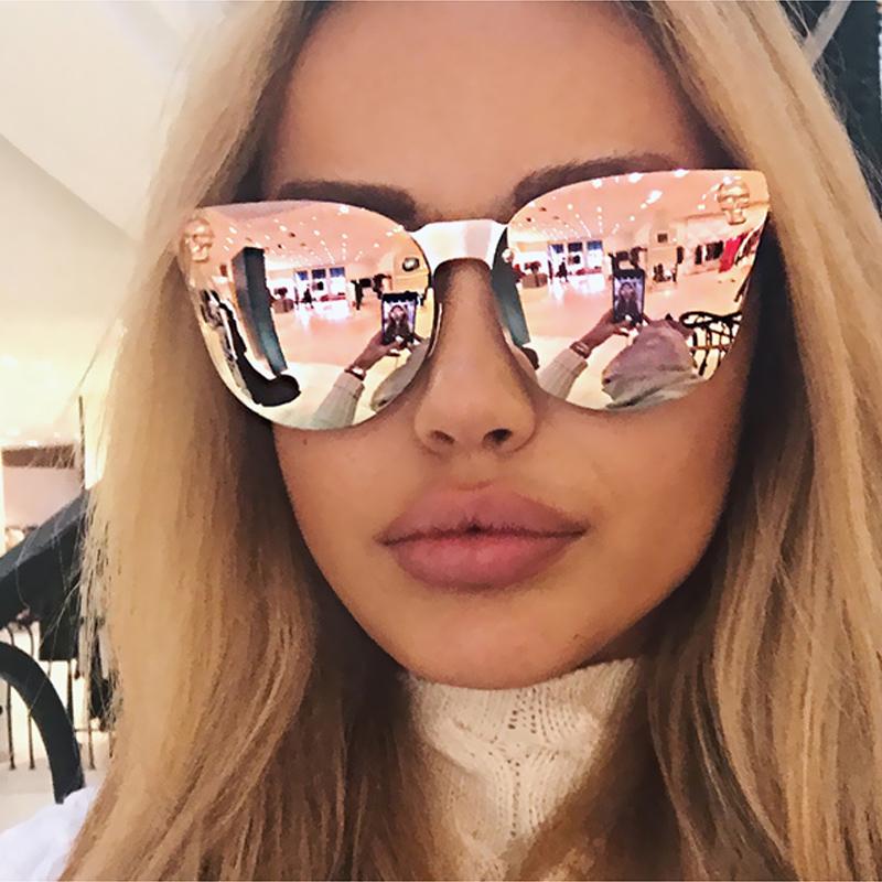 Hot Sell Fashion Medusa Sunglasses Women Brand Eyewear Travel Rose